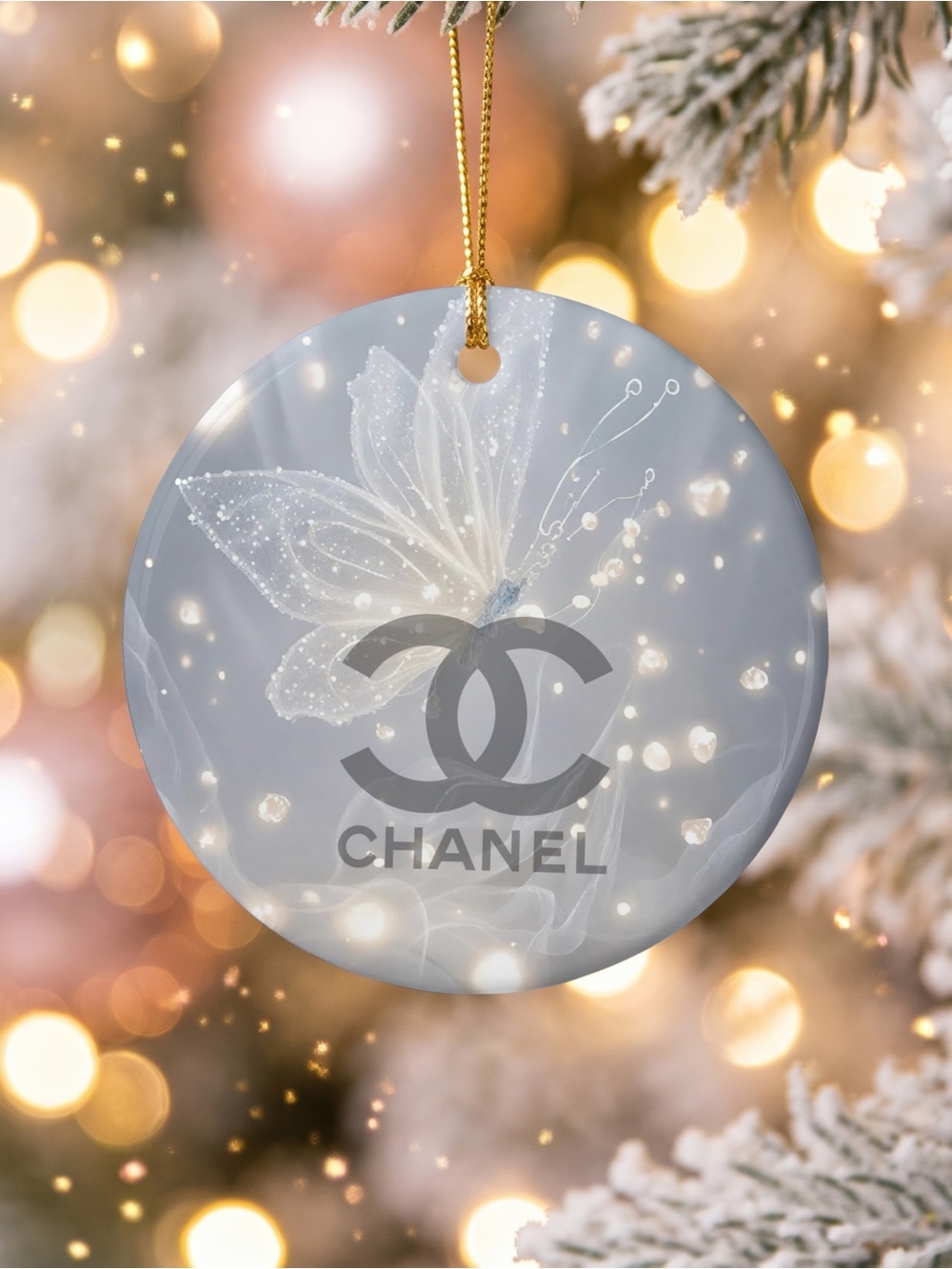 HANDMADE FASHION Ceramic Christmas Ornament